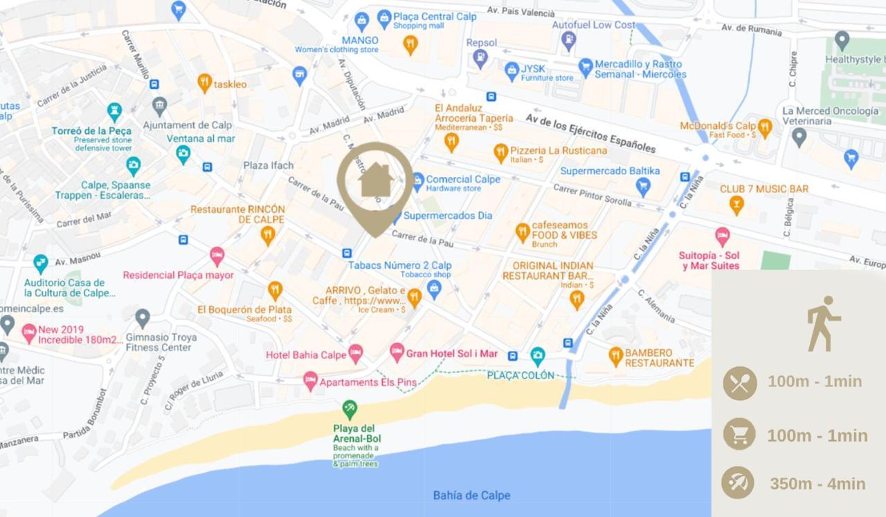 Pondarosa Penthouse 55 - Costa Carpediem 칼페 외부 사진